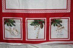 WINTER LODGE LET IT SNOW PANEL FROM STUDIO E – 100% COTTON FABRIC