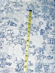 NOVELTY Sewing Quiltie Ladies by Sallie Astheimer # 2267 BLUE for Andover BTFQ
