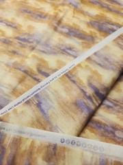 Bt YARD SKYLINE OMBRE Cream Purple Tan Sunrise Clouds Pastel 100% Cotton Fabric