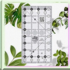 4.5×8.5 Inch Quilting Ruler with Turn-A-Round