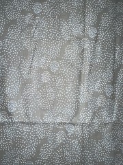 Overlap Dots on Gray Quilters Showcase Cotton Fabric By the 1/2 Yard 18″ x 43″
