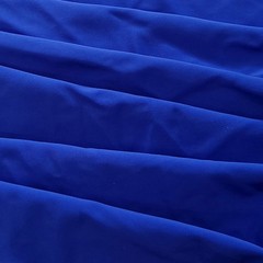 Quality Matte Blue Swimwear Fabric by the Yard