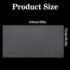 29.5 x 59 Inch White Mesh Fabric Slightly Stretchy for Sewing Projects, Shopp…