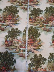 Boucle English Countryside Farmhouse Fabric Horse Buggy 46″x4yds 2 Pieces