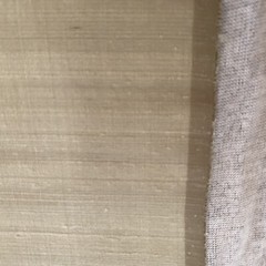 French Vanilla Hand Woven Dupioni Silk Fabric 100% Silk Fabric 5 1/2 Yards