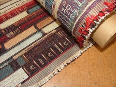 Library Books Tapestry Fabric Curtain Upholstery Cushion Blanket Throws Use