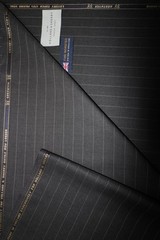 45% WOOL & 55% POLYESTER SUITING FABRIC IN UCLA BLUE MADE IN ENGLAN By the Meter