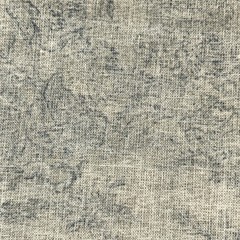 Vtg Extra Wide Blue Linen Toile de Jouy Fabric Remnant 7.8 Yds 62″W x 284″L
