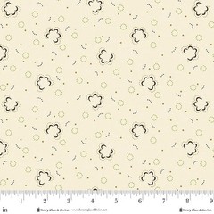 HENRY GLASS – Buttercream & Brickle Bits by Kim Diehl – Posh Posies – Cream