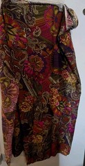 Alexander Henry Fabric Retro OOP Paisley Floral Cotton 2.5 Yds Purple Magenta