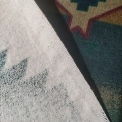 Cone Mills Chamois Flannel Fabric Southwestern Aztec Native Rare 59″ W x 72″ L