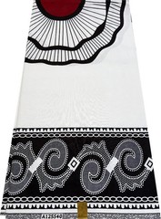 High Quality African funeral fabric 100% Cotton African Wax Print Sell by 6 Yrds