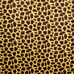 Giraffe Skin Print Fleece Fabric – 60″ Wide – Sold by The Yard & Bolt