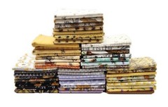 10 Fat Quarters – Assorted Honey Bee Bumblebee Hive Honeycomb FQ Bundle M229.03