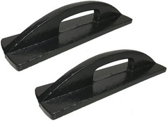 Generic Fabric Pattern Cloth Weight Set Of 2 Heavy Duty Iron Cast Fabric