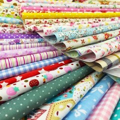 200pcs Cotton Craft Fabric Bundle, 4×4 Inches Squares