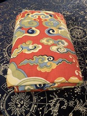 Vintage Larsen? 115” Sq Panel Woven Printed Upholstery Fabric Auspicious Clouds
