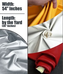 4-Way Stretch Vinyl Clothing Fabric, PU Faux Leather 54″ SBY, Garment Bodysuit