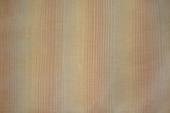 ONE yard Fancy MOIRE Fabric Stripe Satin DRAPERY Rosedust 55″ x 36″ BTY