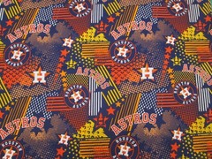 Houston Astros-Colorful Design-Fabric Traditions-BTY