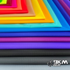 5m~10m Ultra Thin PU Coated Waterproof Nylon Ripstop Fabric Flags Kite Material