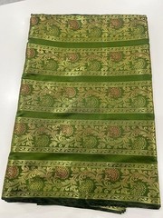 Red Gold silk brocade upholstery fabric by the yard jacquard fabric for dress