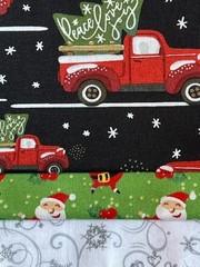 Quilting Fabric Lot – Christmas Holiday Winter, 10 Fat Quarters + 1 FREE!