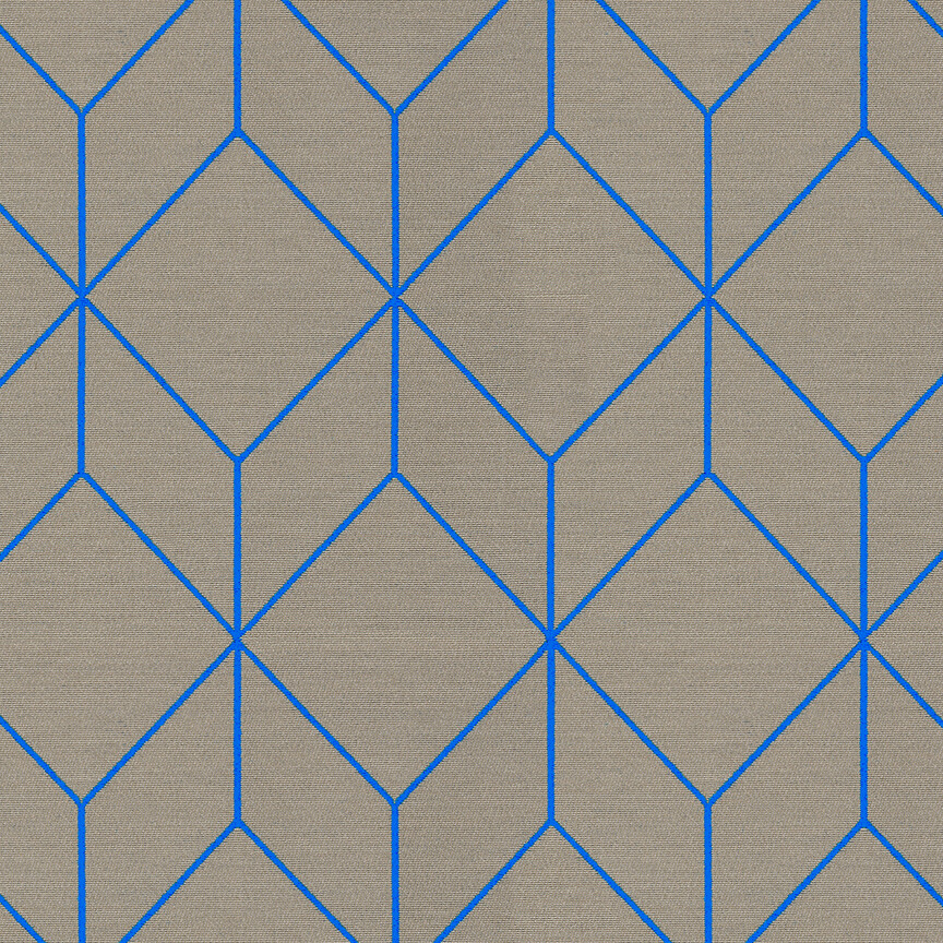 1 3/4 yd Maharam Bright Cube Aqua Scholten Upholstery Fabric Free Ship D8363