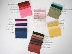 COTTONVILL 100COUNT Cotton Solid RevLawn Fabric (2yard, 12-Burgundy) 6008012