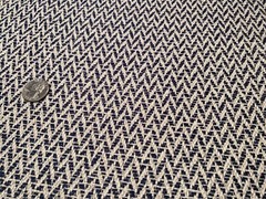 1.25 yards KRAVET DESIGN 36418.50 Chevron Navy Performance Crypton Home Fabric