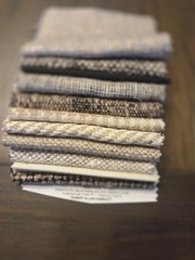 Fabric Lot/100% Silk/Remnant 6″X4″ Sewing/Craft/Hobby/12pcs/LOT Robert Allen B4