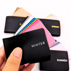 AIS Personal Color Analysis Fabric Swatch Set of 4 Books for 4 Seasons Swatch-HA