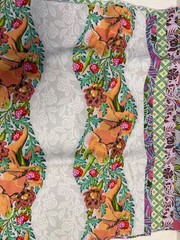 1/2 Yard Bundle of Tula Pink Free Spirit Roar fabrics (retired) 8 half yards