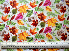 Wilmington Prints Happy Gatherings fall leaves By the 1/4 yard cotton fabric