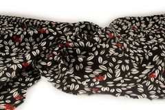 Silky, setoso tessuto stampato, Modello numero 3, 50 x 150 cm
