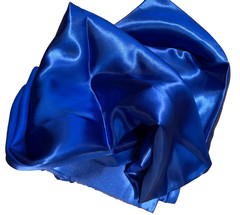 28″ x 58″ Silky Satin Fabric Polyester Lightweight Shiny Various Colors