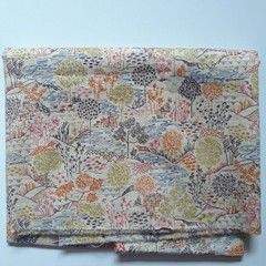 11 PC / 1 LB Mixed Lot Cotton Fabric Prints Warm Sunny Colors Modern & Vintage