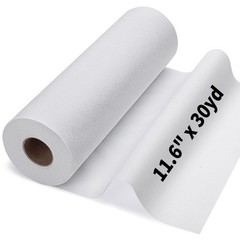 Medium Weight Interfacing Fabric for Sewing: White 11.6″ x 30yd Iron A