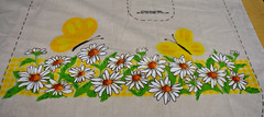 4 Vintage 1981 Dan River Apron & More Panel Pattern Sewing Lot Santa Floral