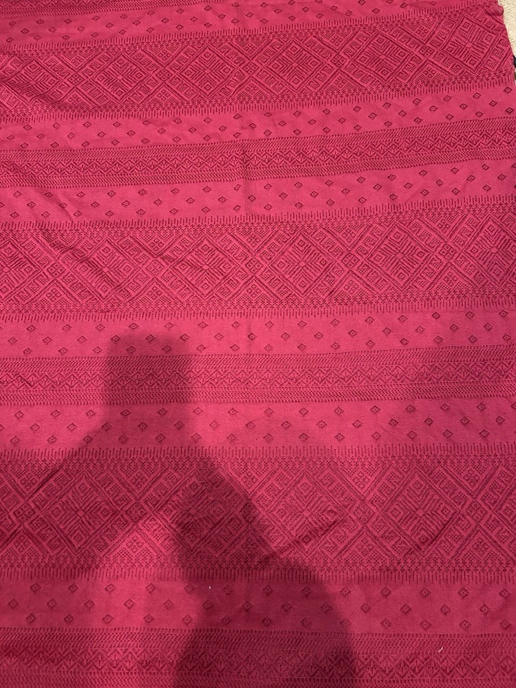 Burgundy Knit Fabric 61×75