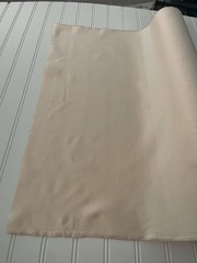 SILK PEACH CREAM FABRIC 5 Yards x 22 Inches Wide or 180 Inches x 22 Wide