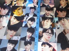 BTS Korean Band on 100% Cotton Fabric by the 1/4 Yard: 9″ x 57″ (K-pop) (Jimin)