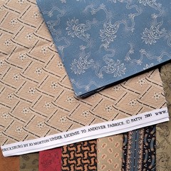 Andover Jo Morton Quilt Fabric Lot 18 Quarter Yard Cuts 4+ Yards 100% Cotton
