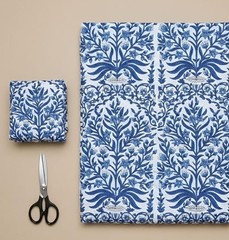 Artisan Floral Cotton Fabric by Yard – Perfect for DIY Sewing and Dress Making