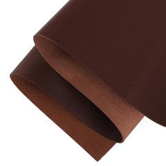 12×24 Inch Tooling Leather Square 2.0MM Chestnut Thick Cowhide Craft Sheets