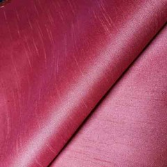 15 YARD LOT BRIGHT SALMON CORAL FAUX SILK DUPIONI FABRIC 58″ DRAPERY – DRESS