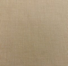 Gingham Microcheck Cotton Fabric Caramel Tan And White From Fabric Finders BTY