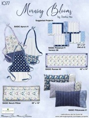 Wilmington Prints – Morning Blooms – Ditzy – Blue