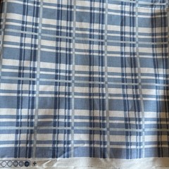 Vtg Cyrus Clark Remnant polished cotton sewing fabric 1992 “Harmony” 56”x100”