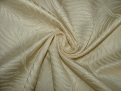 Mark Alexander Romo Fabric Rousseau Cream Silk Wool Upholstery Curtain 17 Metre